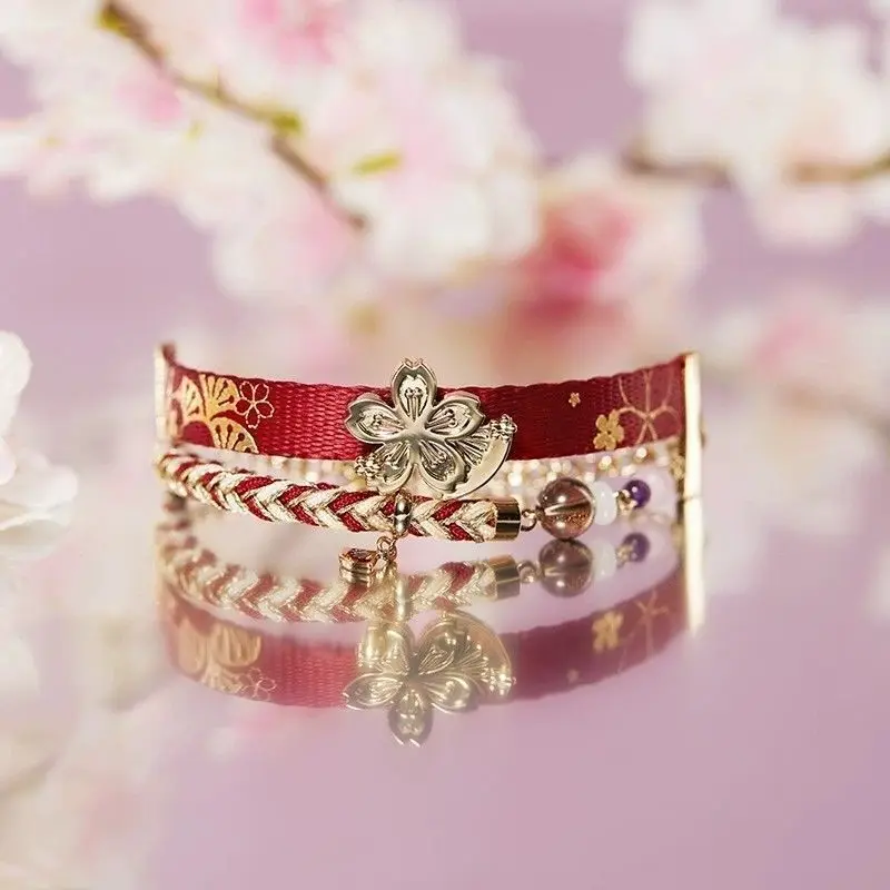 Yae Miko Artistic Bracelet Exclusive Design Trendy Creative Video Game Fashion Jewelry Fantasy Figurines Pretty Birthday Gifts