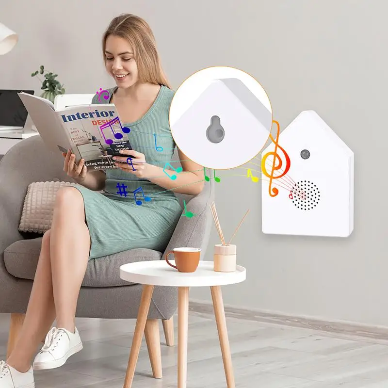 Bird Chirping Sound Box Indoor Ambient Noise Portable Table/Wall Mount