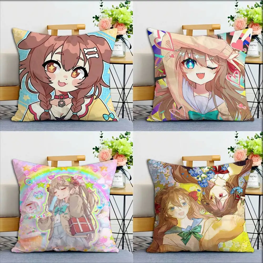 

Neuro Sama Vtuber World Various Sizes Square Pillow Case For Car Home Bedchamber Decor