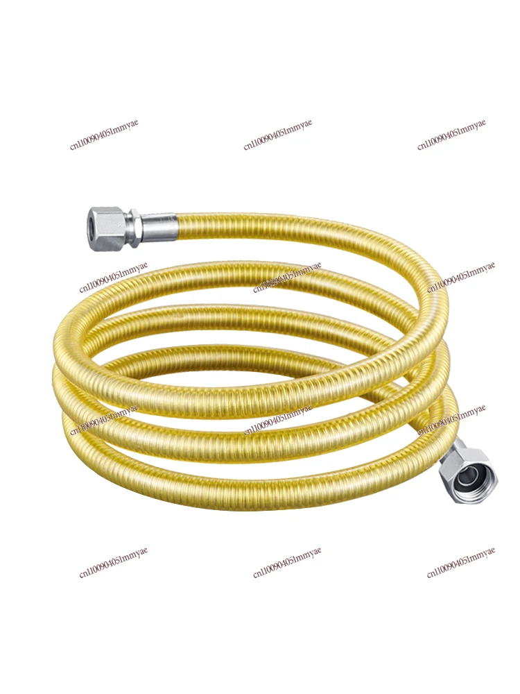 

Stainless Steel Natural Gas Pipe Special Liquefied Gas for Gas Stove High Pressure Explosion-proof Household General Metal