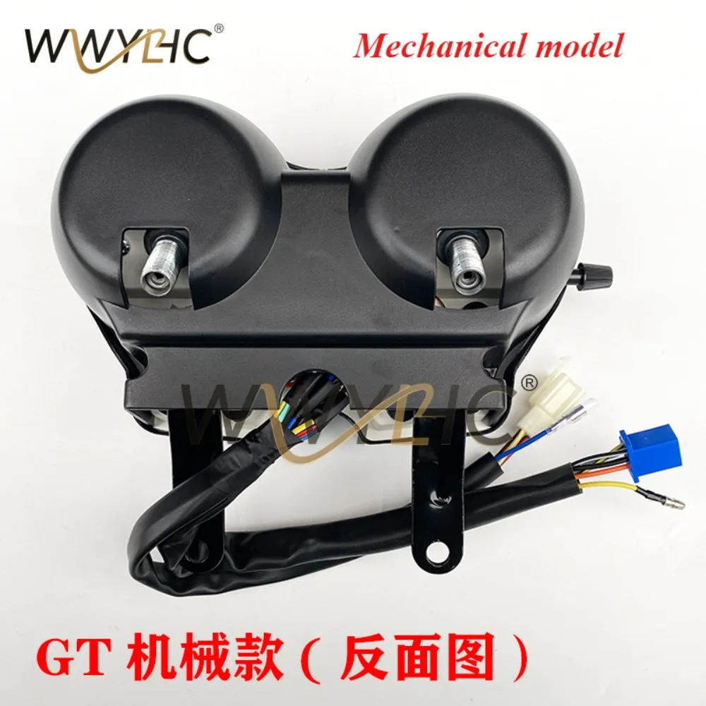 Motorcycle Speedometer for GT125 QS125-5A-5C5F Gear Display Speed Meter Clock Odometer and Stopwatch Assembly