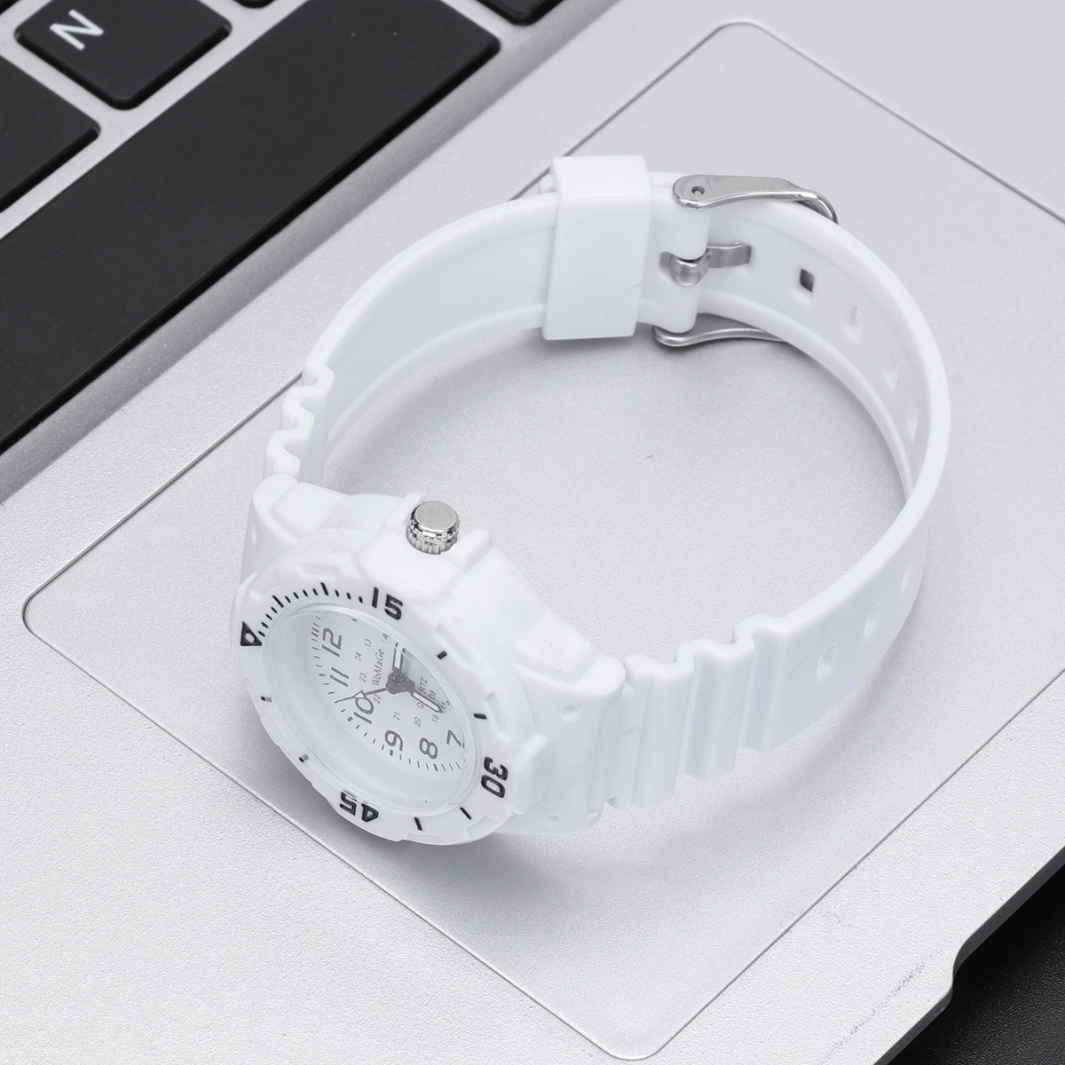 

Quartz Silicone Watch Sim s Girls Watches for Sports Boy Band Wristwatch 's