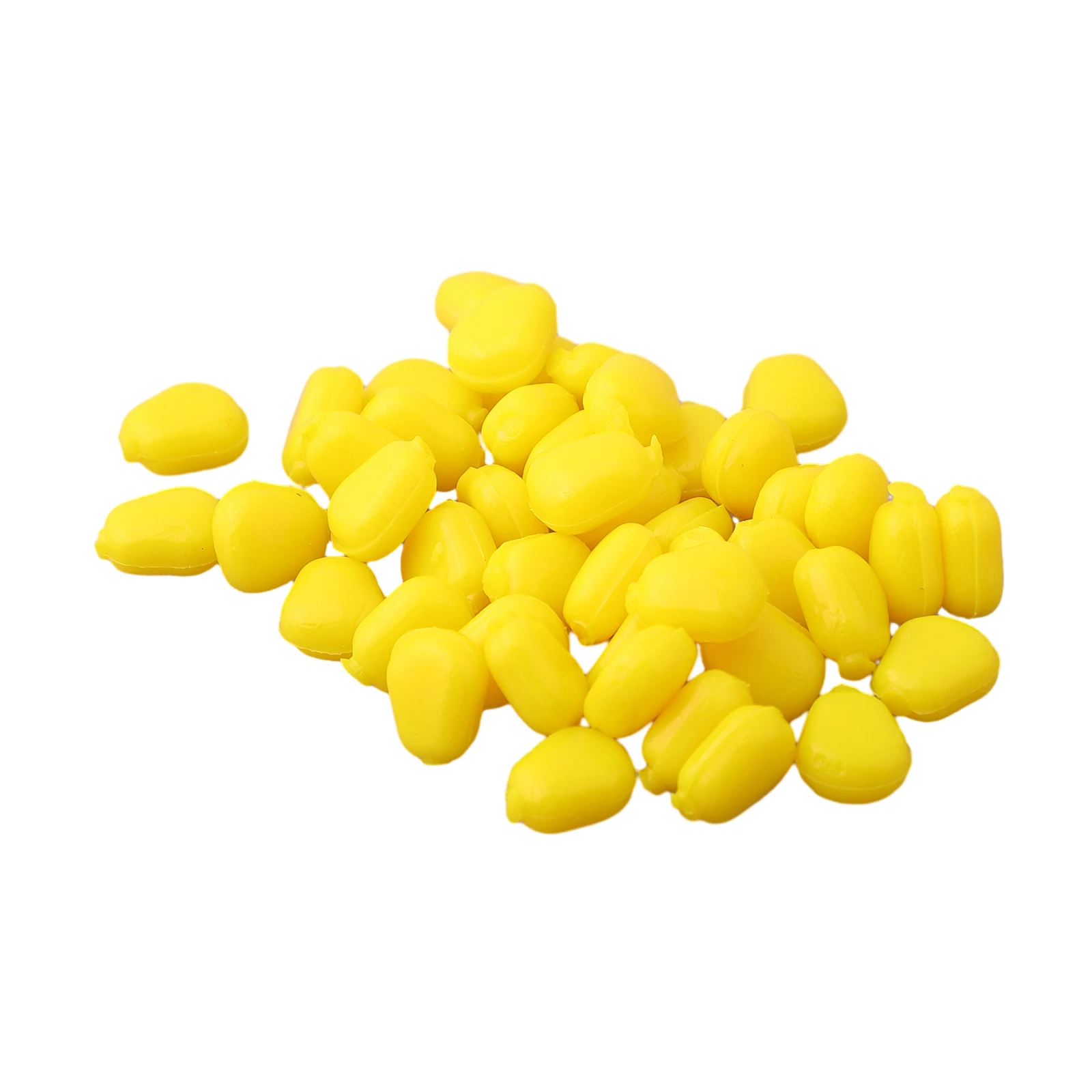 Soft Fishing Lure Fish Bait Corn Design Lure Fishing Floating Types Yellow/Red Artificial Silicone Bait Durable