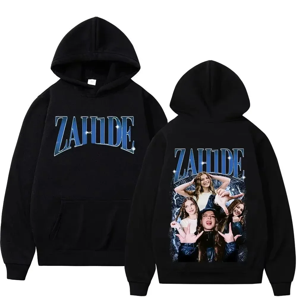 

Zahide Merch двусторонняя толстовка с принтом, мужская повседневная мода, пуловер в стиле хип-хоп, осенне-зимний свободный топ в стиле ретро для взрослых Y2K