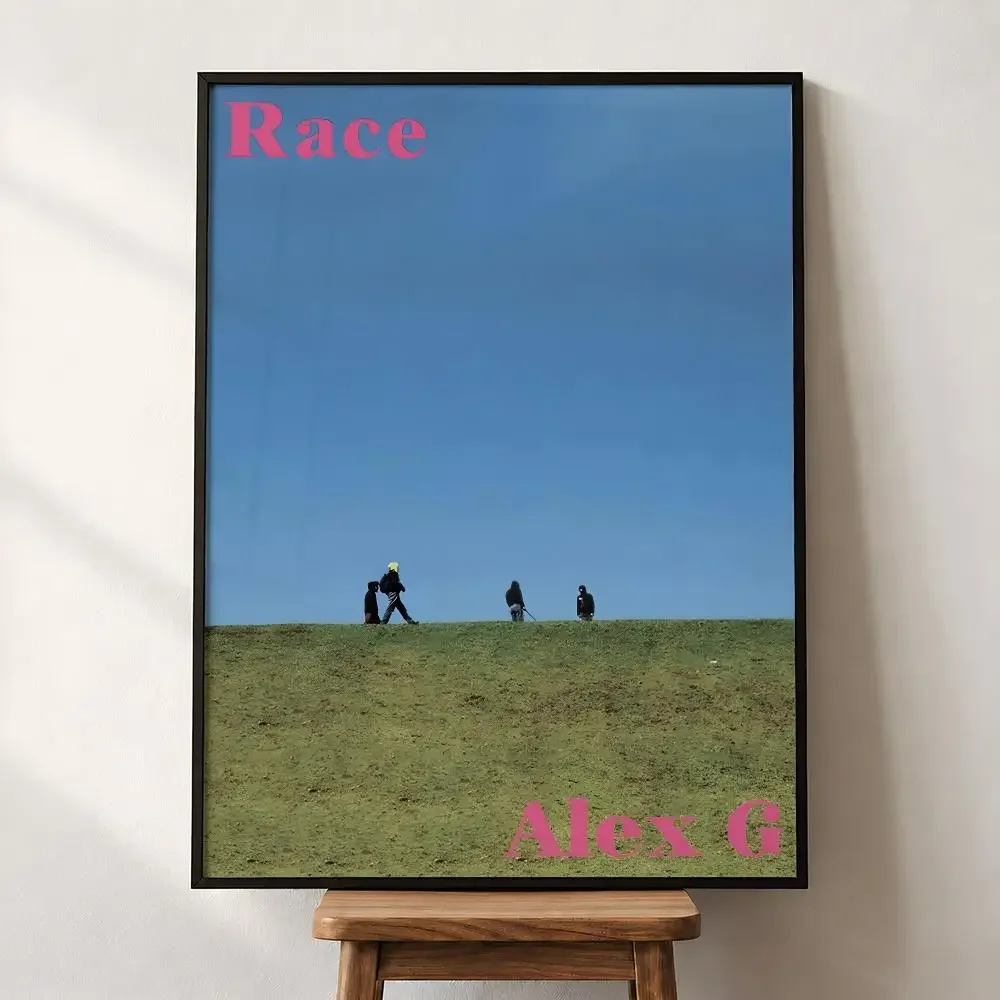 Musik Alex G Indie-Rock Sänger Songwriter Poster PP Wandkunstdruck Abnehmbar Wasserbeständig Heimdekoration Schlafzimmer Apartment Geschenk – Detail 4