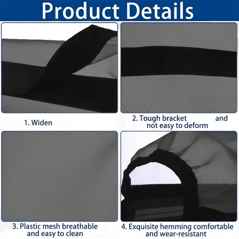 Summer Mesh Horse Leg Guards Leg Cover Set of 4 for Routine Horse Care Use