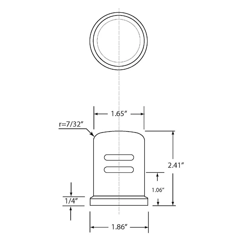 Dishwasher Air Space Cover Fit Most Air Space Bodies With Solid Brass Air Space Cover Replace Kitchen Air Space