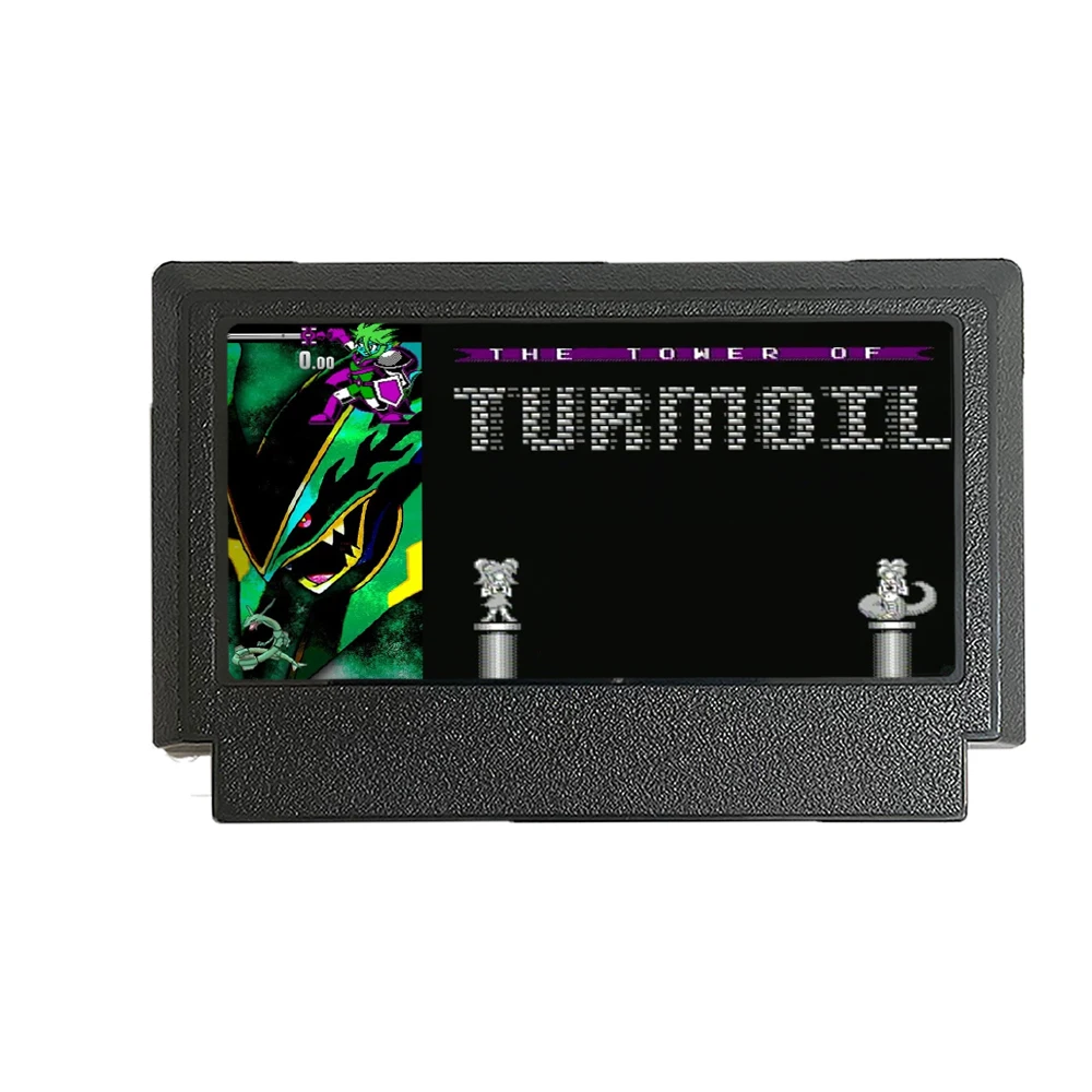 The Tower of Turmoil - A Brand NEW 60 Pin FC Famicom Game Cartridge For Nintendo Family Computer Game Console