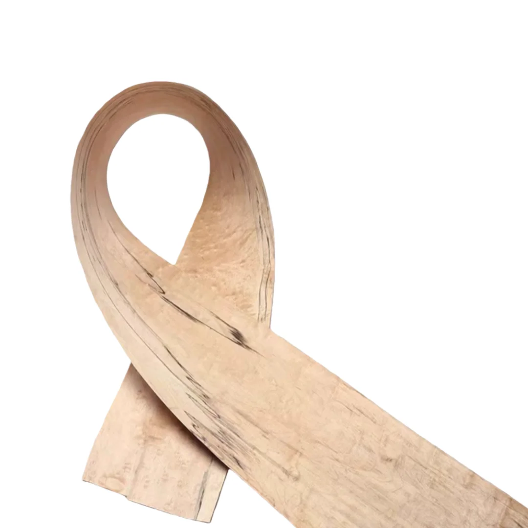 L:2meters Width:200mm Thick:0.25mm Maple Wood Veneer with Decay Impregnated Grain Furniture Home Veneering DIY Craft Projects