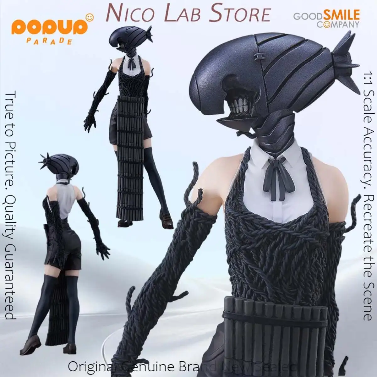 Original In Stock Good Smile Pop Up Parade Reze Figure Anime Chainsaw Man The Movie Reze Arc Genuine Model Boxed Toy