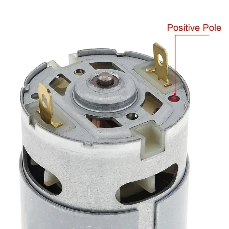 21V Motor Brushed Motor 14 Teeth Suitable for 4/6 Inch Cordless Mini Logging Saw Chainsaw Power Tool Accessories
