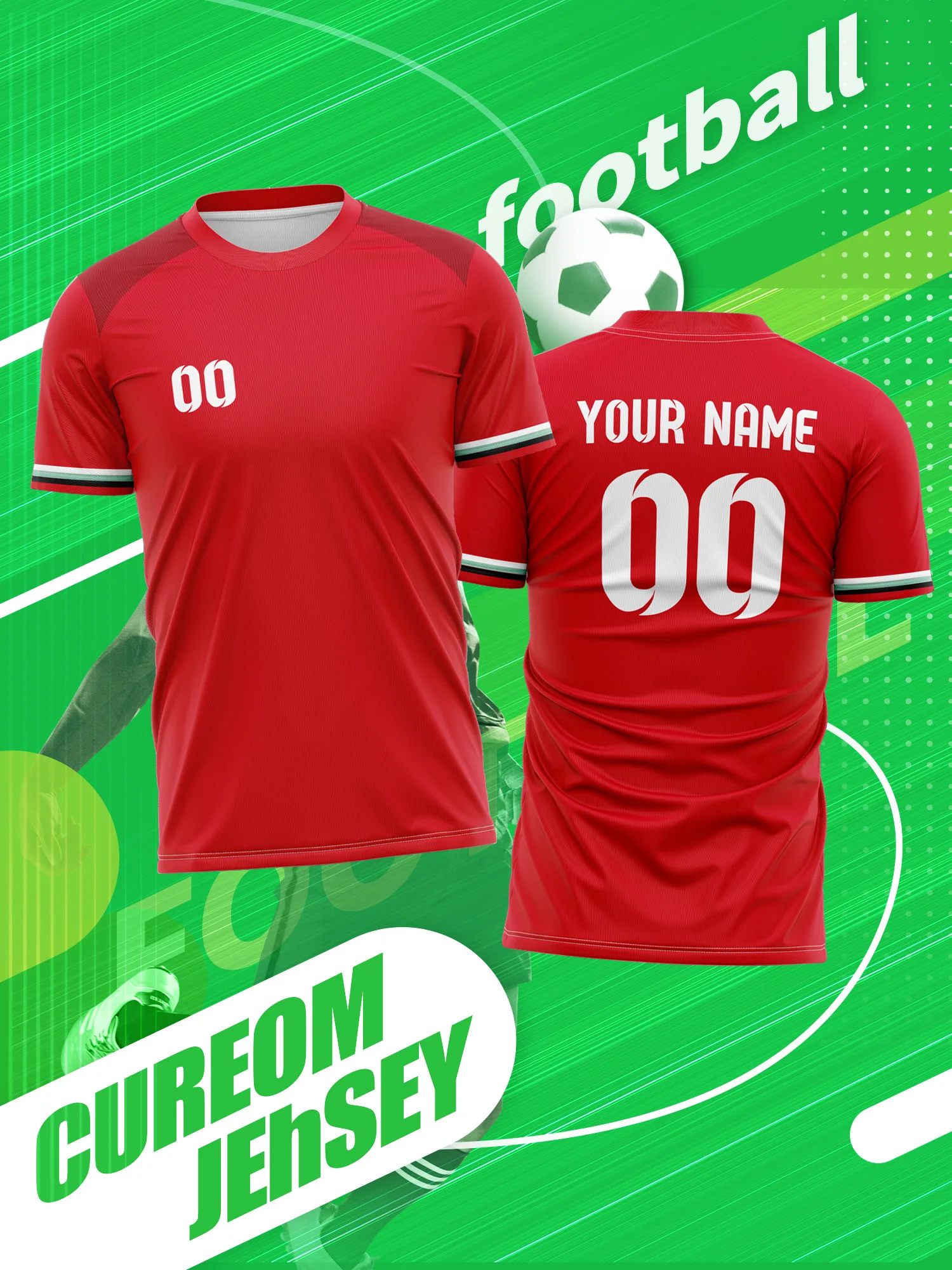 

Футбольная форма с индивидуальным изображением, номером и именем, комплект для подростков, дышащая и прочная одежда для отдыха и тренировок