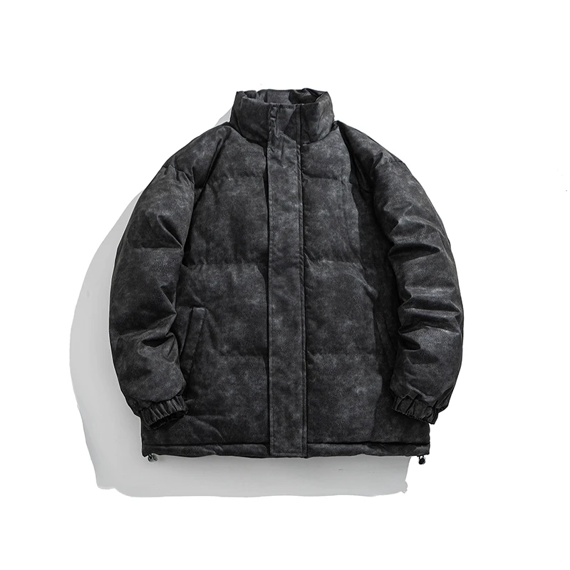 

2025 New Parka Jacket Winter Cotton Padded Coat Stand Collar Cardigan Outdoor Padded Jacket Casual Jacket Warm Outwear Coat