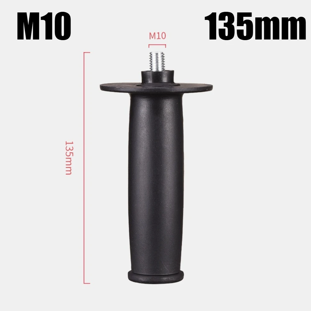 M12 M10 M8 Plastic Thread Auxiliary Side Handle For Angle Grinder Grinding Machine Tools Power Tools Accessories