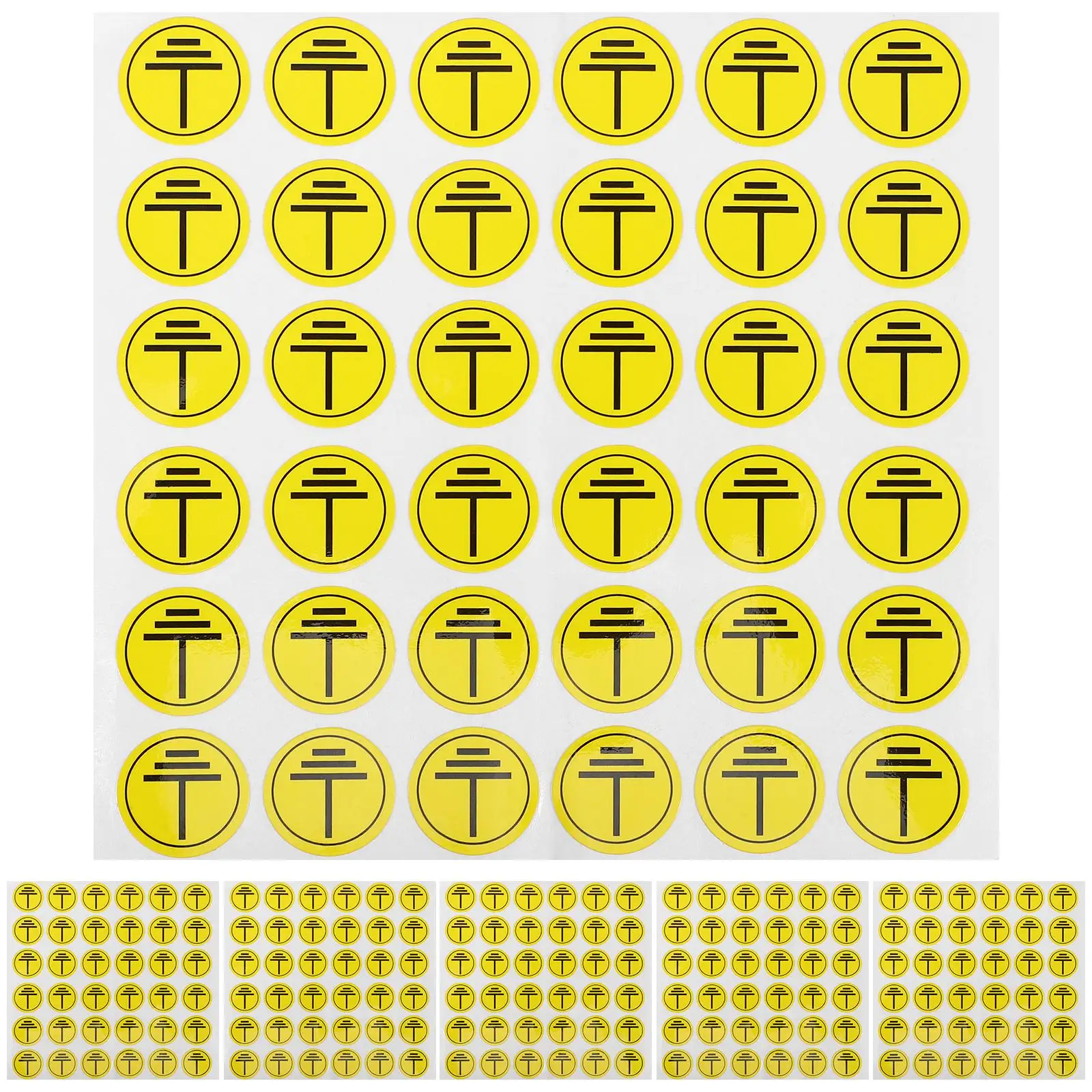 400 Pcs Safety Signs Electric Fence Warning Do Not Touch Sticker Caution Electrical Hazard Stickers