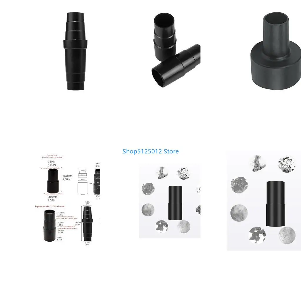 G8TC Universal Vacuum Cleaner Hose Adapter Reducer Different Attachments