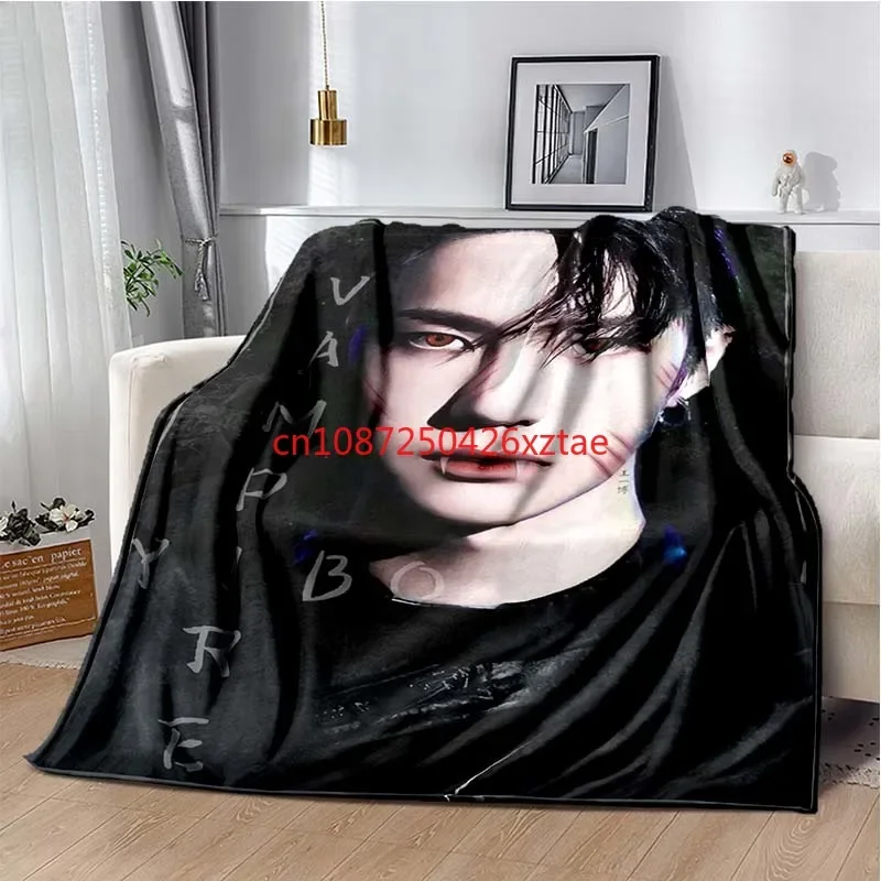 

Actor, Pop Singer Wang -Yibo Blanket Printed Flannel Blanket Soft Warm Plush Throw Blanket for Bed Bedroom Sofa Picnic Fan Gift