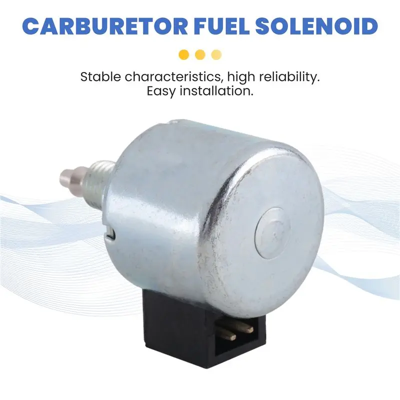 A20F-Carburetor Fuel Cut Off Solenoid Replacement For Briggs & Stratton 694393 With Walbro Carb Carburetor