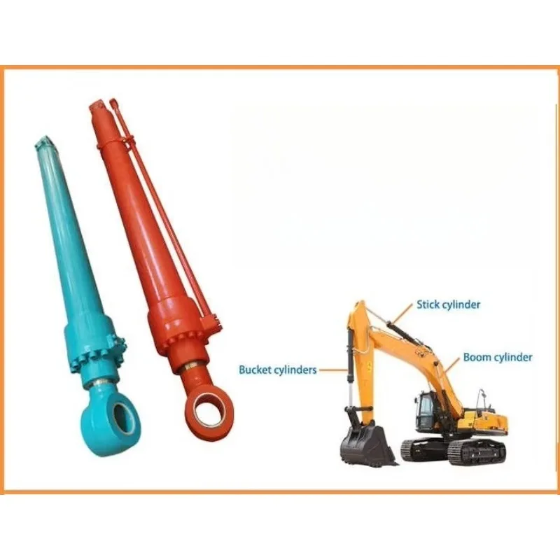 High Quality  Long Boom Excavator Arm Construction Machinery Parts Telescopic Arm Core Motor Pump Components