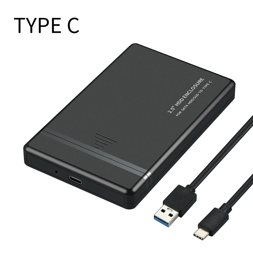 Fast Transfer Speed 2.5 Inch Hdd Durable Design Usb 3.0 Easy Plug-and-play Convenient Portability 2.0 Adapter Ssd Case Sata