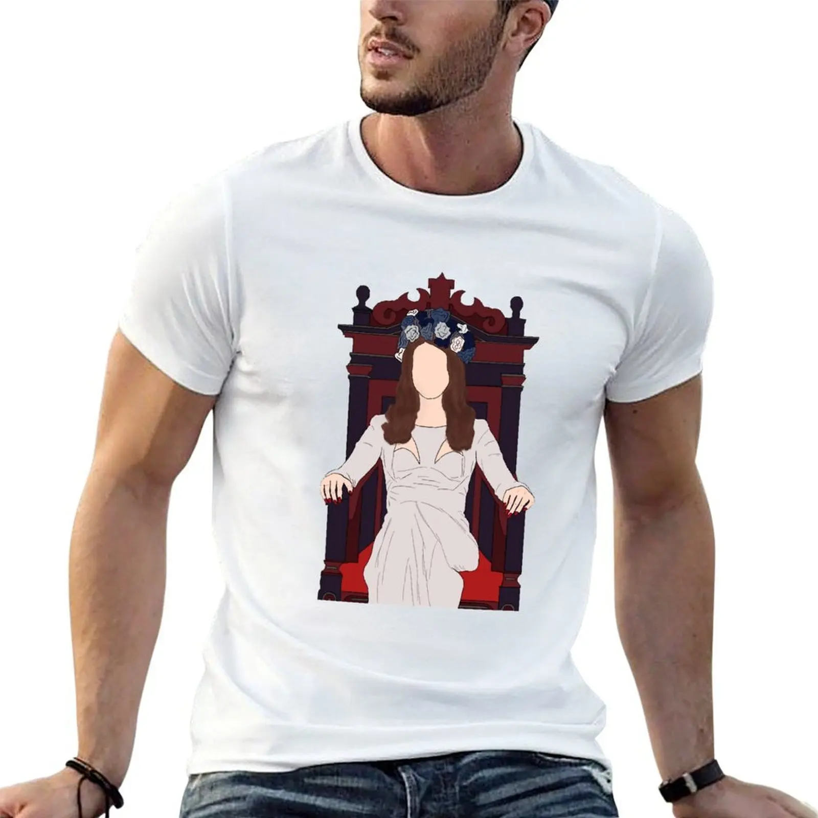 T-shirt The Ugly Truth About Lana Del Rey pour homme, t-shirt drôle de créateur, humoristique, humor noir, t-shirt décontracté pour homme