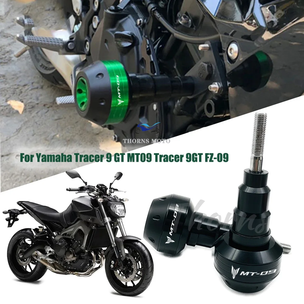 For Yamaha Tracer 9 GT MT09 Tracer 9GT FZ-09 Motorcycle Falling Protection Frame Slider Fairing Guard Anti Crash Pad Protector