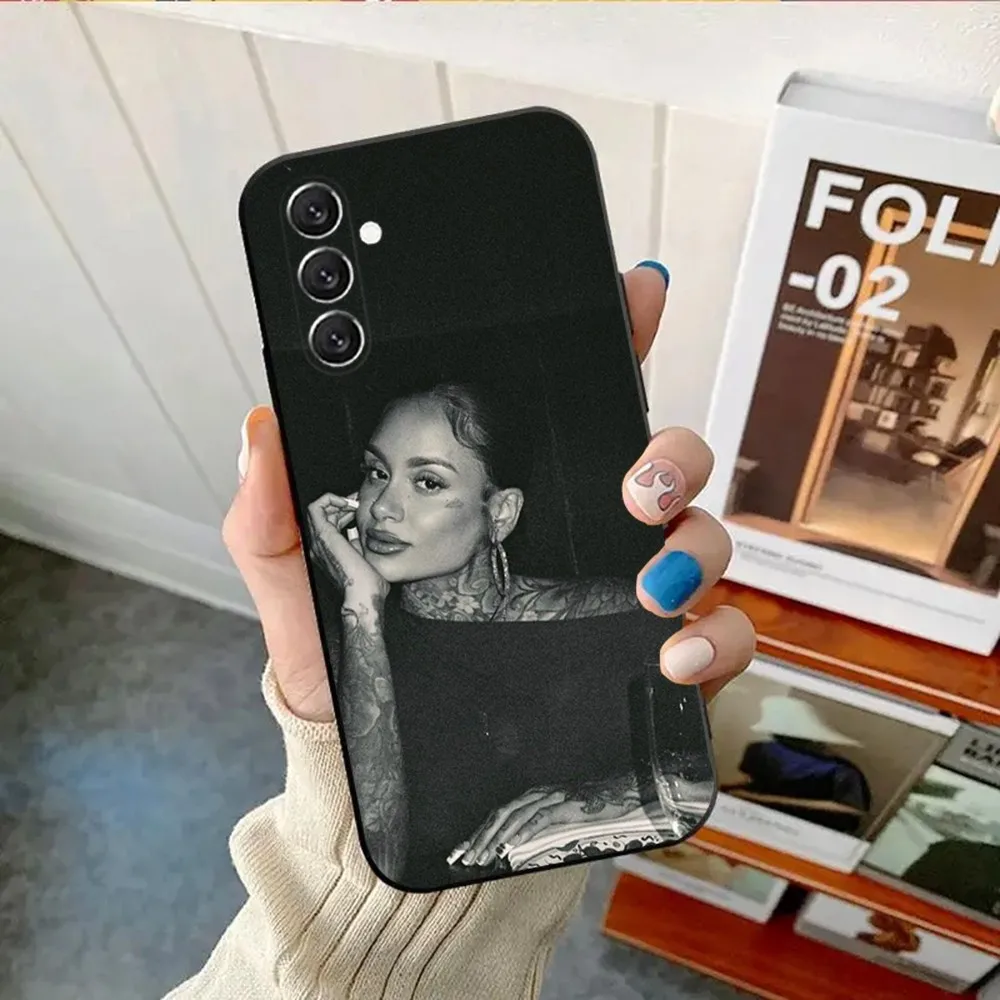 Singer Kehlani Parrish Phone Case For Samsung Galaxy A13,A21s,A22,A31,A32,A52,A53,A71,A80,A91 Soft Black Cover image 5
