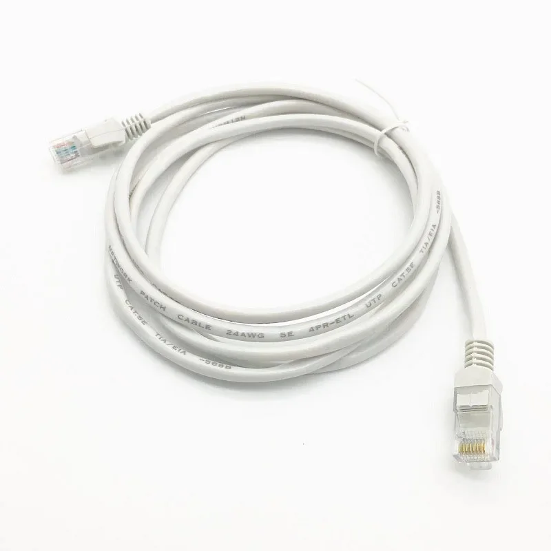 300CM Ethernet Cable for High Speed Networking Supports 100M Bandwidth Ideal for Computers and Routers with Connector