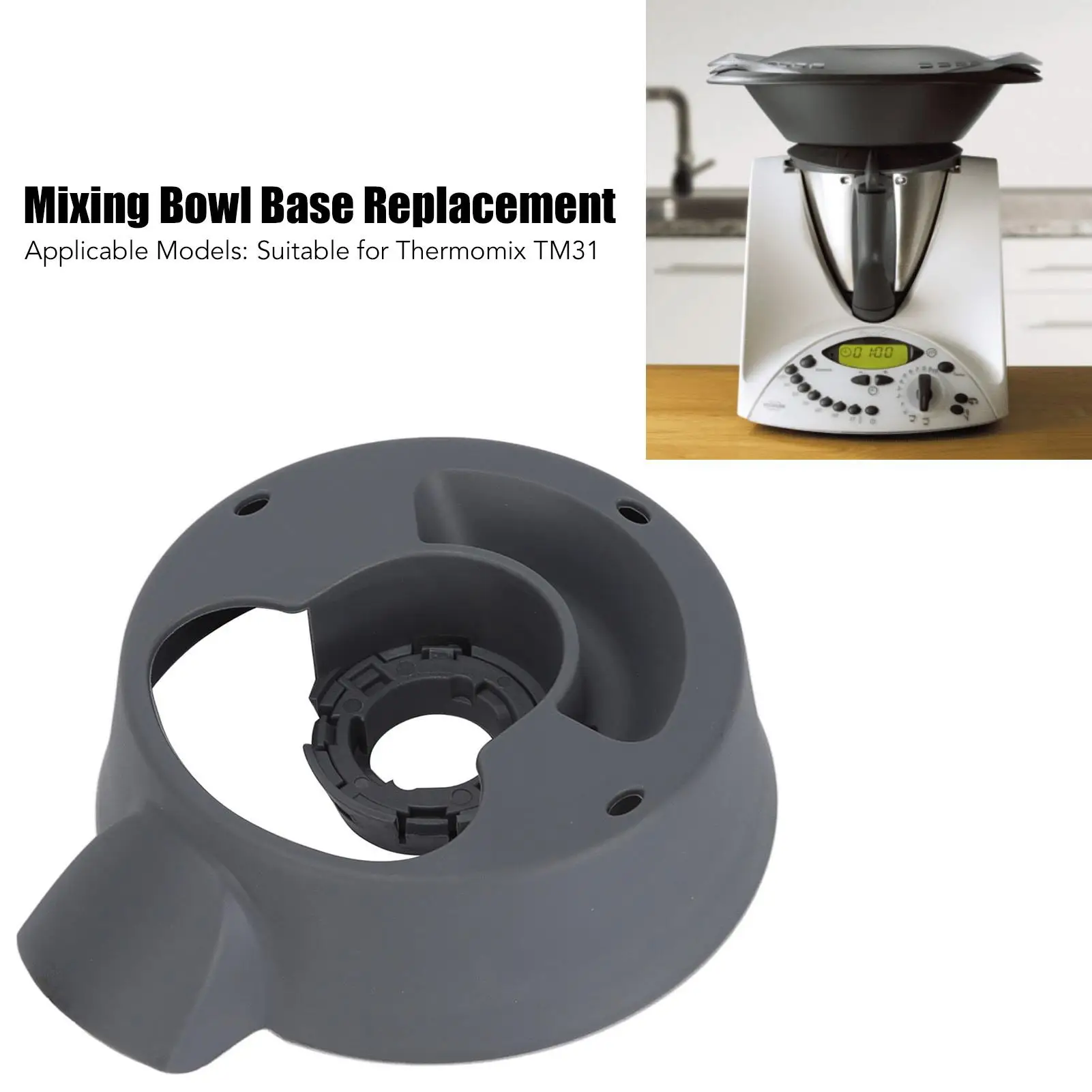 Multifunctional Cooking Machine Mixing Bowl Base Dishwasher Safe Blender Pot for Kitchen Use