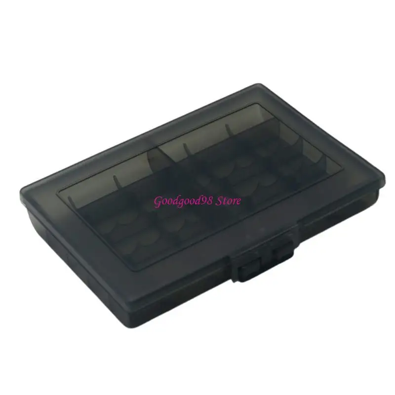 

10 AA Battery Holder Case Organizers Container Batteries Storage Box Holder Case Cover 120x85x20mm W8EC