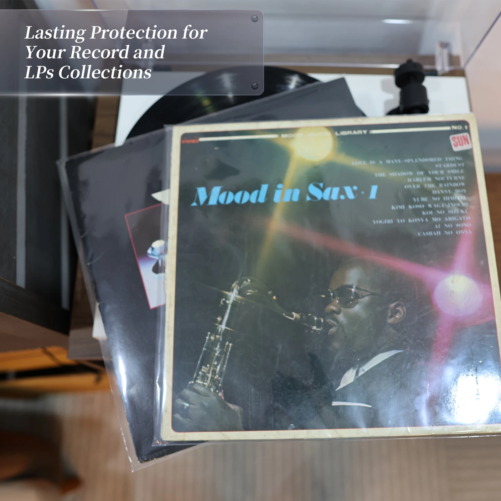 جديد 50 قطعة 12 بوصة واضح مسجل فينيل حامي لأكياس تسجيلات الفينيل مكافحة ساكنة سجل الأكمام LP الفينيل واقية الأكمام الخارجية