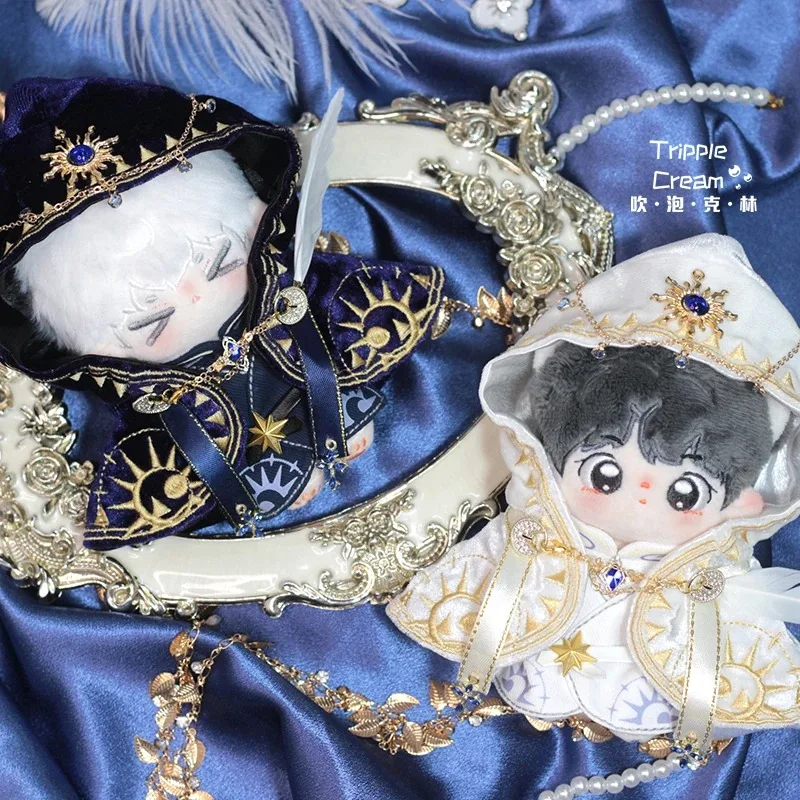 عباءة أصلية عتيقة للكوسبلاي ، ملابس كاهنة معبد وسيمة ، ملابس فستان ، دمية قطيفة ، رأس ، صبي وفتاة وسيمين ، 10 *