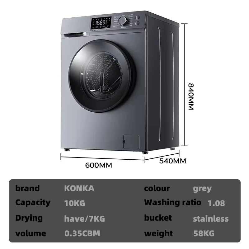 Drum dryer automatic slimming line with opening automatic power off and heating