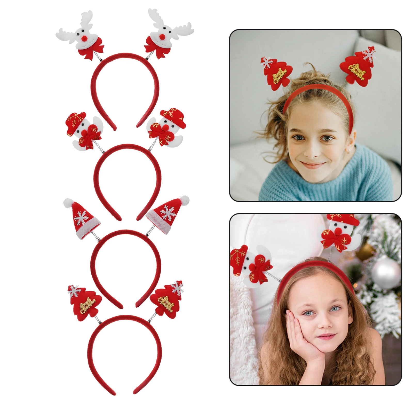 

Party Headband Hair for Accessories Fashion Hoop Christmas Hairband Ribbon