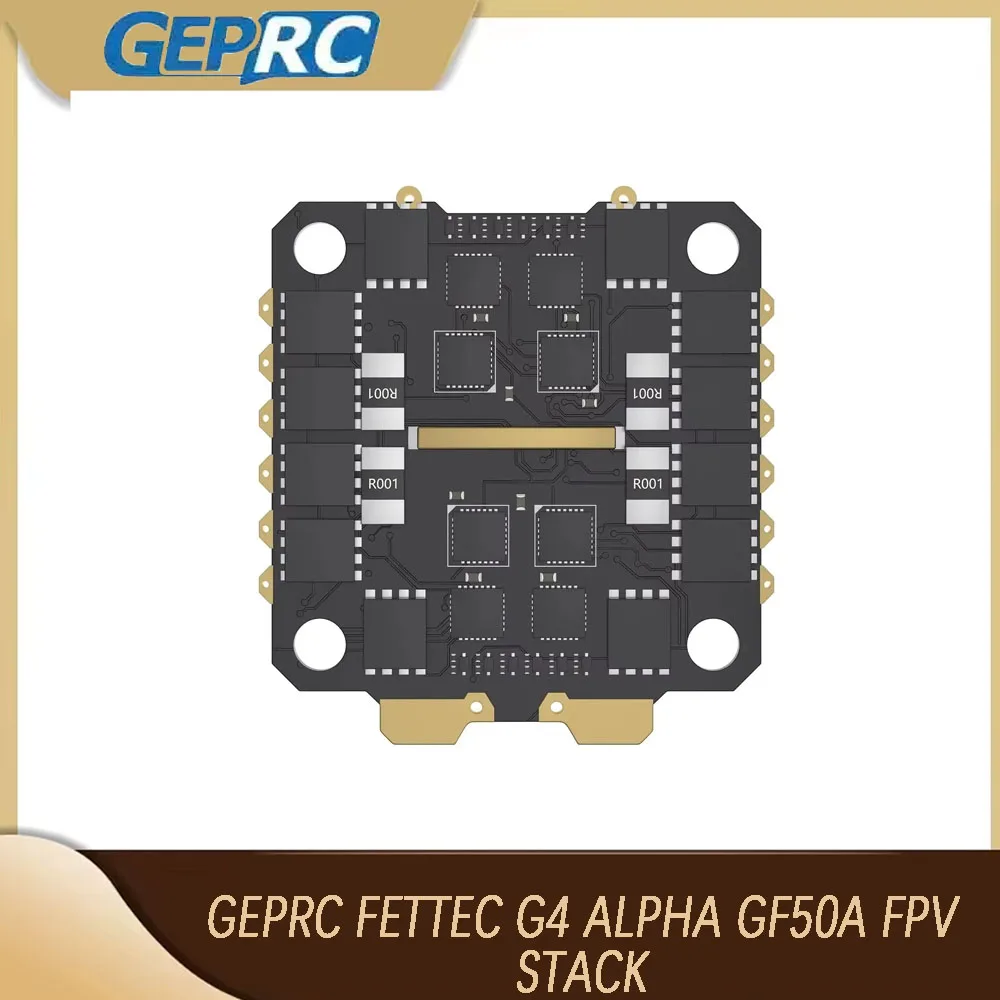 

GEPRC Fettec G4 Alpha GF50A FPV Stack G473 FC FETTEC S2M Dshot2400 4IN1 ESC for FPV Freestyle Drone DIYers