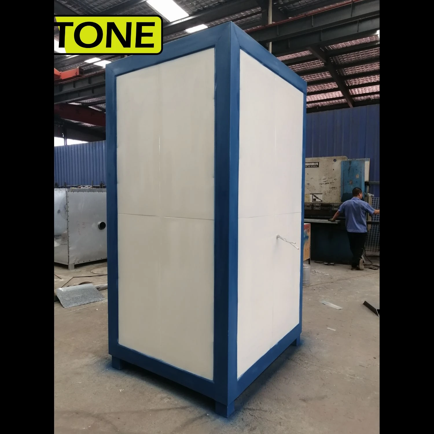 Industrial Batch Drying Electric Metal Powder Coating Curing Oven With Recovery System