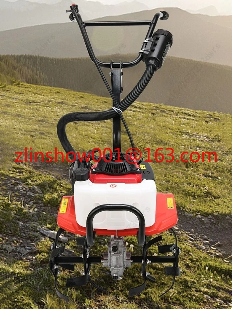 

Four-stroke Gasoline Micro-tillage Machine Farm Household Small Tillage Machine Weeding Multi-function Micro-tillage Machine