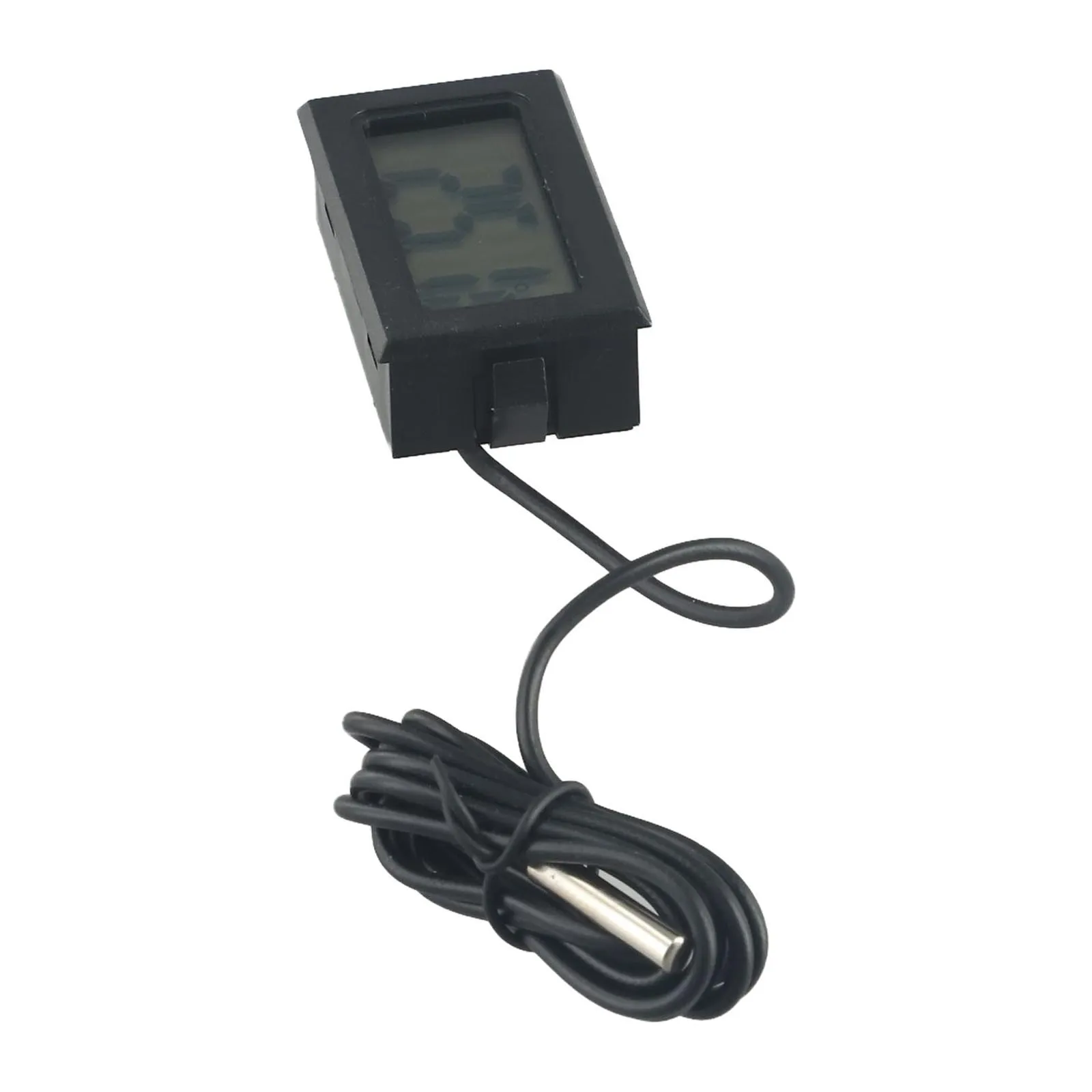 Mini LCD Digital Thermometer Temperature Meter Tester Gauge W/ Waterproof Probe Sensor Gauge Weather Station For Home