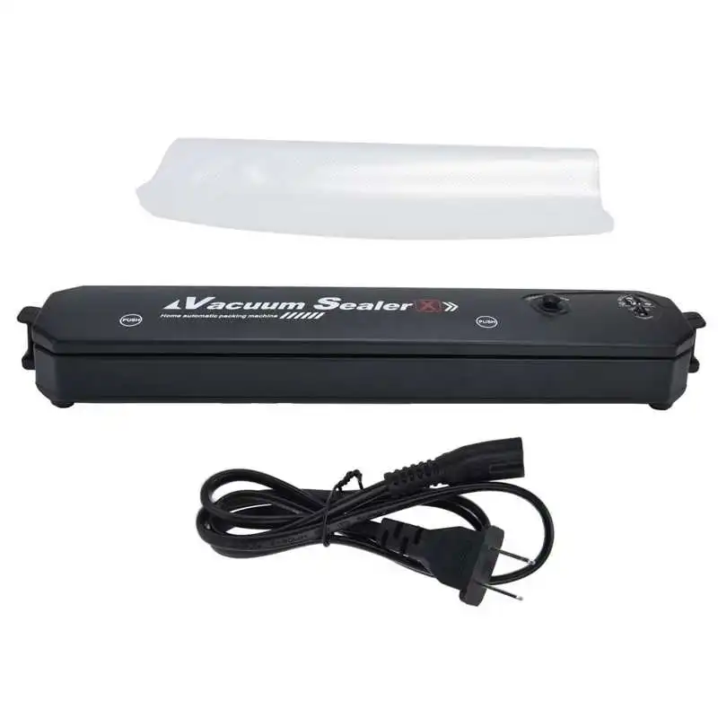 Máquina de envasado al vacío para el hogar, sellador eléctrico automático de alimentos, cocina, 100-240V
