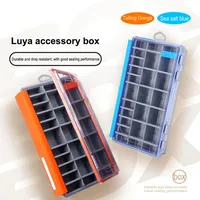 Portable Fishing Tackle Bait Storage Boxes Waterproof Lure Hook Organizer Box Hook Storage Case Fishing Small Tools Container