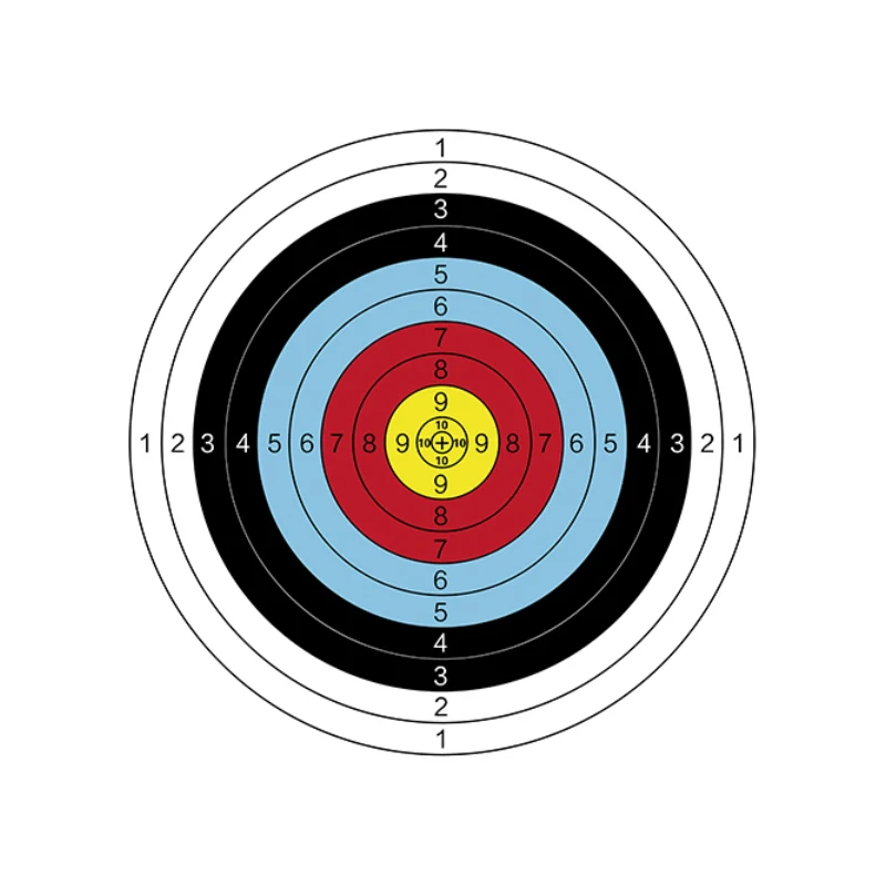 10 قطعة 40x40 سنتيمتر الرماية الأهداف ورقة دائم ممارسة التدريب القوس السهم السهام أوراق الصيد تبادل لاطلاق النار اكسسوارات