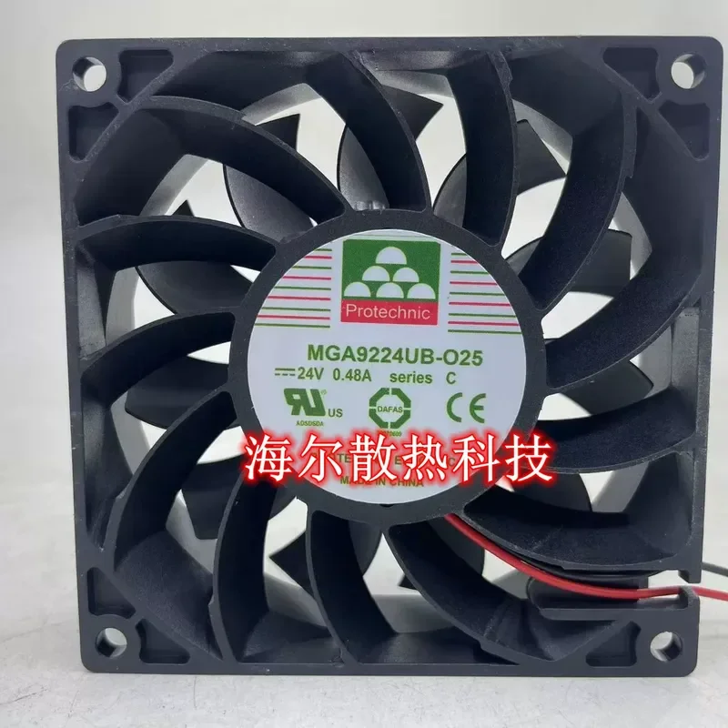 for MAGIC Yongli MGA9224UB-025 24V 0.48A 9025 Large Air Volume Inverter Cooling Fan
