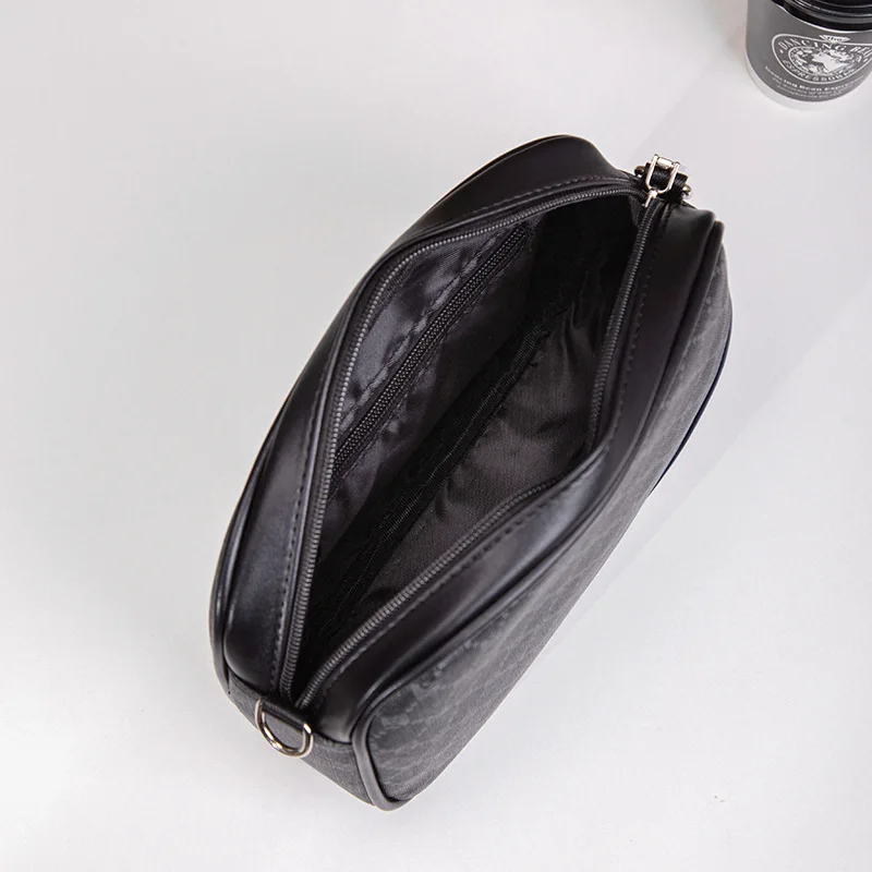 2 in 1 Men Shoulder Bags Fashion Men Crossbody Bags Leather Male Sling Bags Sport Man Side Bag