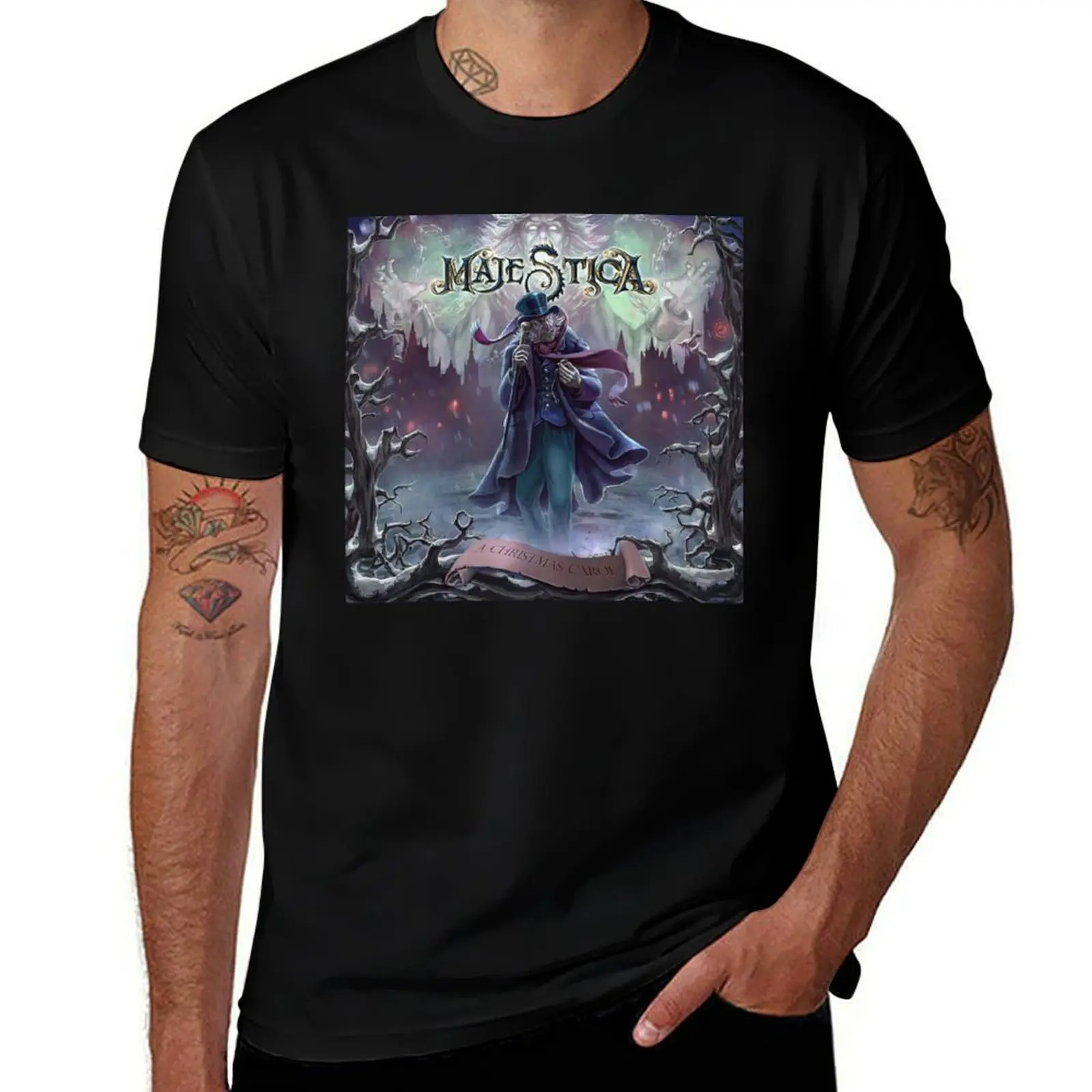 

Majestica - ReinXeed - A Christmas Carol album 2020 T-Shirt funny t shirts man essential t shirt T-shirt