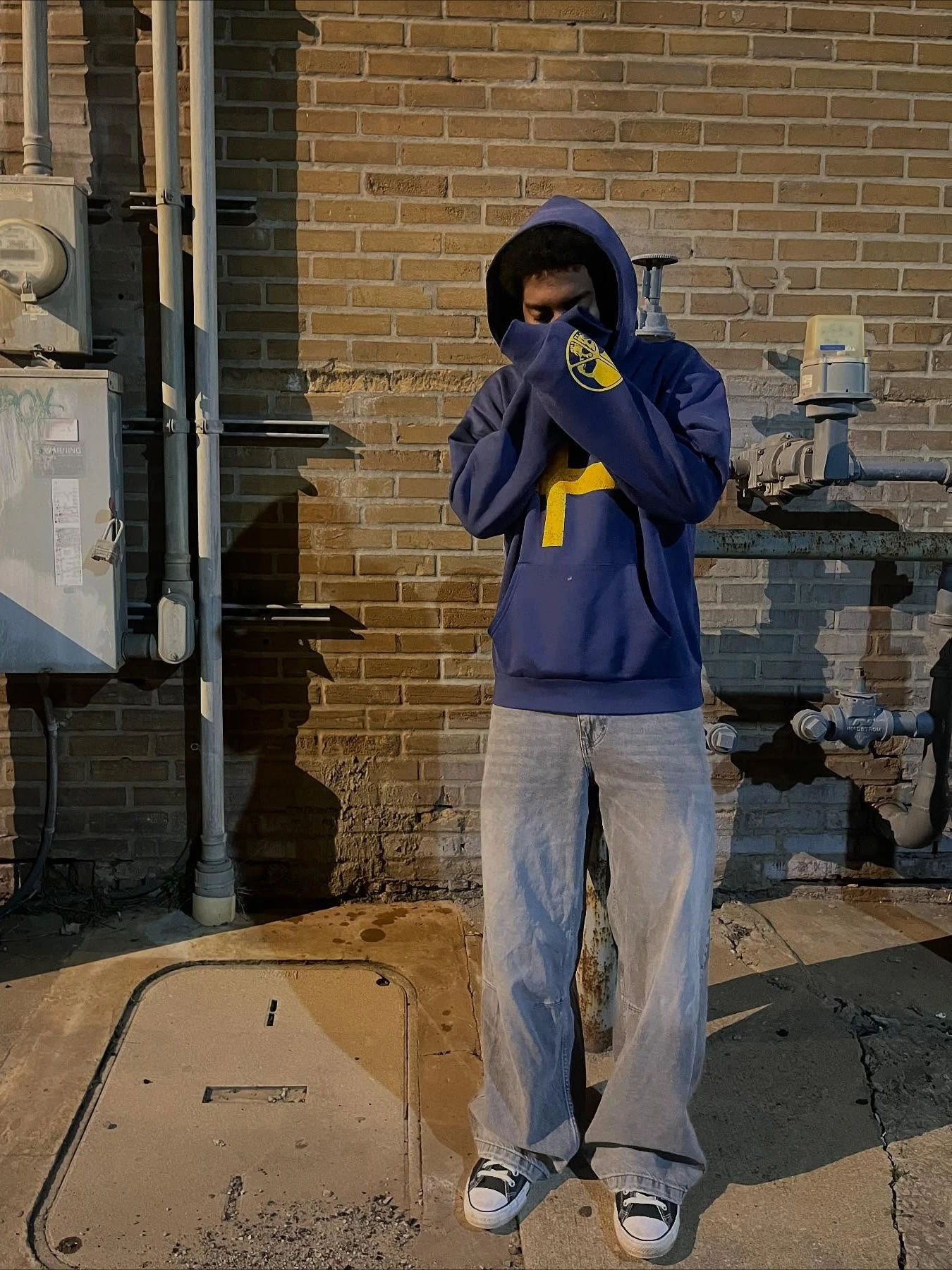 Y2k نمط السويد خطابات طباعة هوديس الجرونج الشارع الشهير البلوز القمم المتضخم هوديي Harajuku ملابس رياضية غير رسمية الرجال الملابس #1