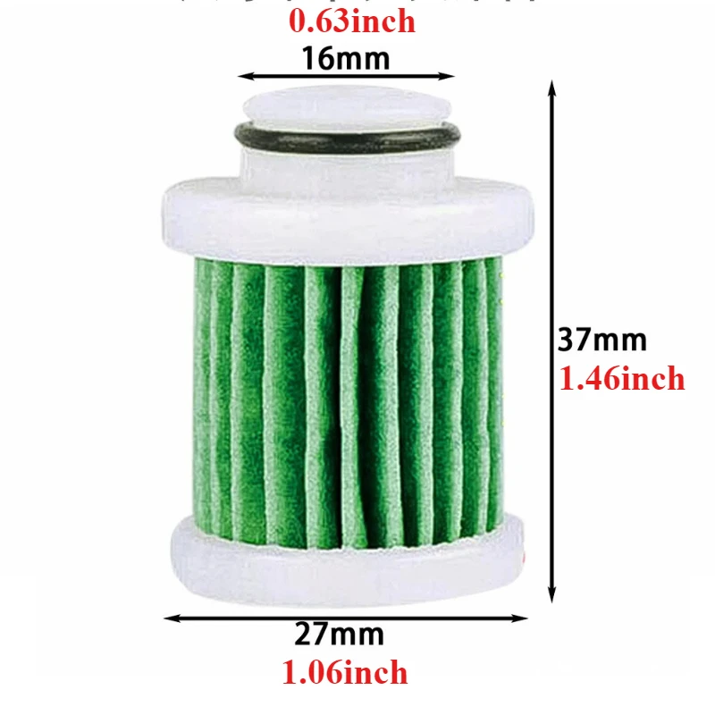 Stroke Fuel Filter Fuel Filter for Yamaha 40-115Hp F40A F50 T50 F60 T60 Engine Marine Outboard Accessories