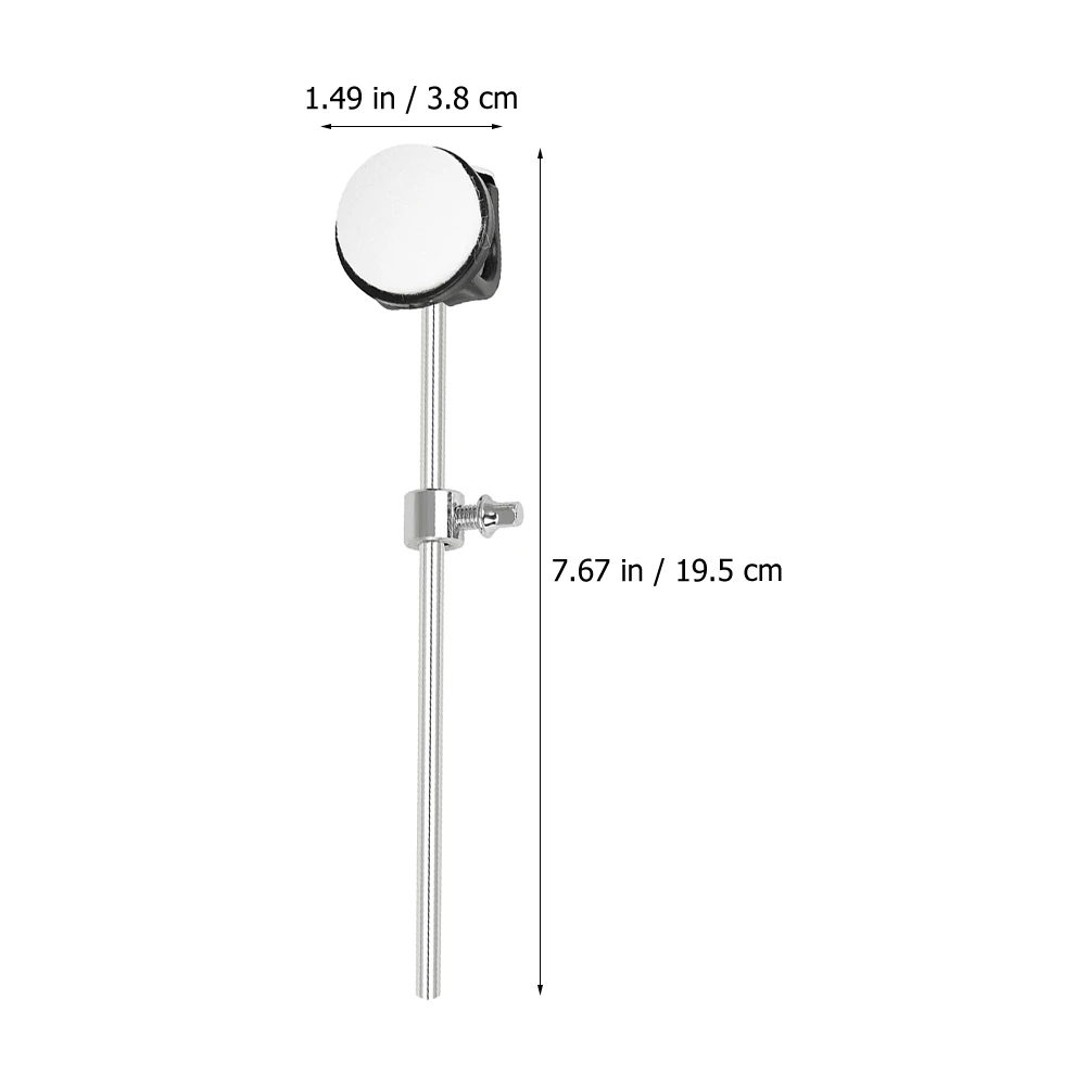 

Bass Drum Pedal Beaters Felt Pads Replacement Component Electric Kit Percussion Instrument Hammer Foot Pedal Accessories Drum