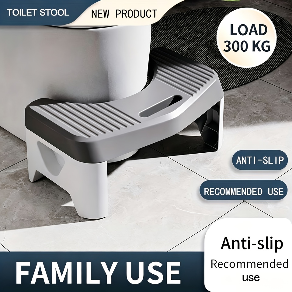 Toilet Stool Household Thickened Toilet Squat Adult And Footstool Toilet Stool Pregnant Women'S Footstool 