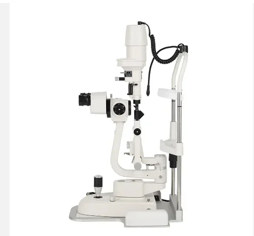 hot-sale LS-5x Offers 5 step magnification from 6X to 40X Adjustle Slit Width Ergonomic Design Ophthalmology Slit Lamp