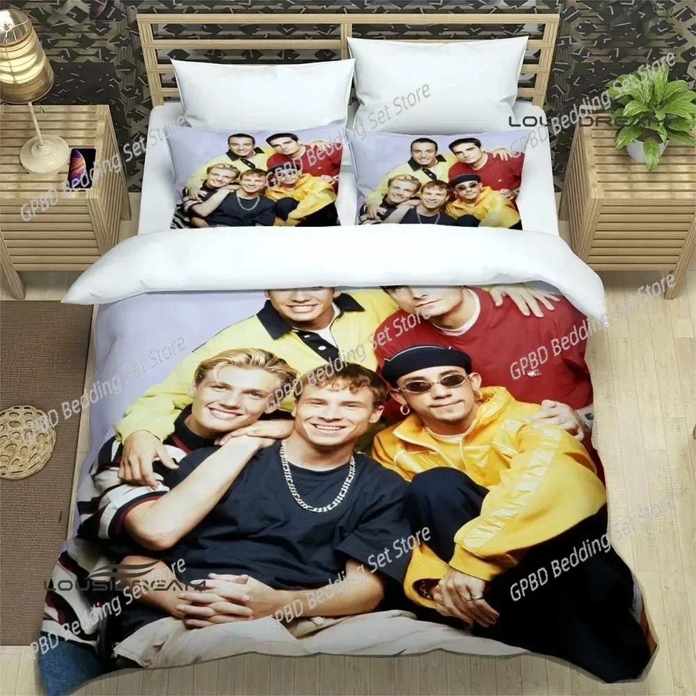 

3D Print BSB band backstreet boys Comfortable Duvet Quilt Cover Pillowcase Bedding Set Children Bedroom Decoration Home Textile